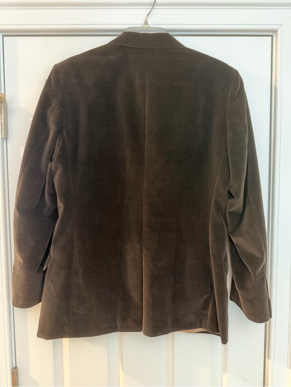 Men's Size 40S "Banana Republic" Brown Velvet Two-Button Sport Coat GUC - Picture 8 of 8